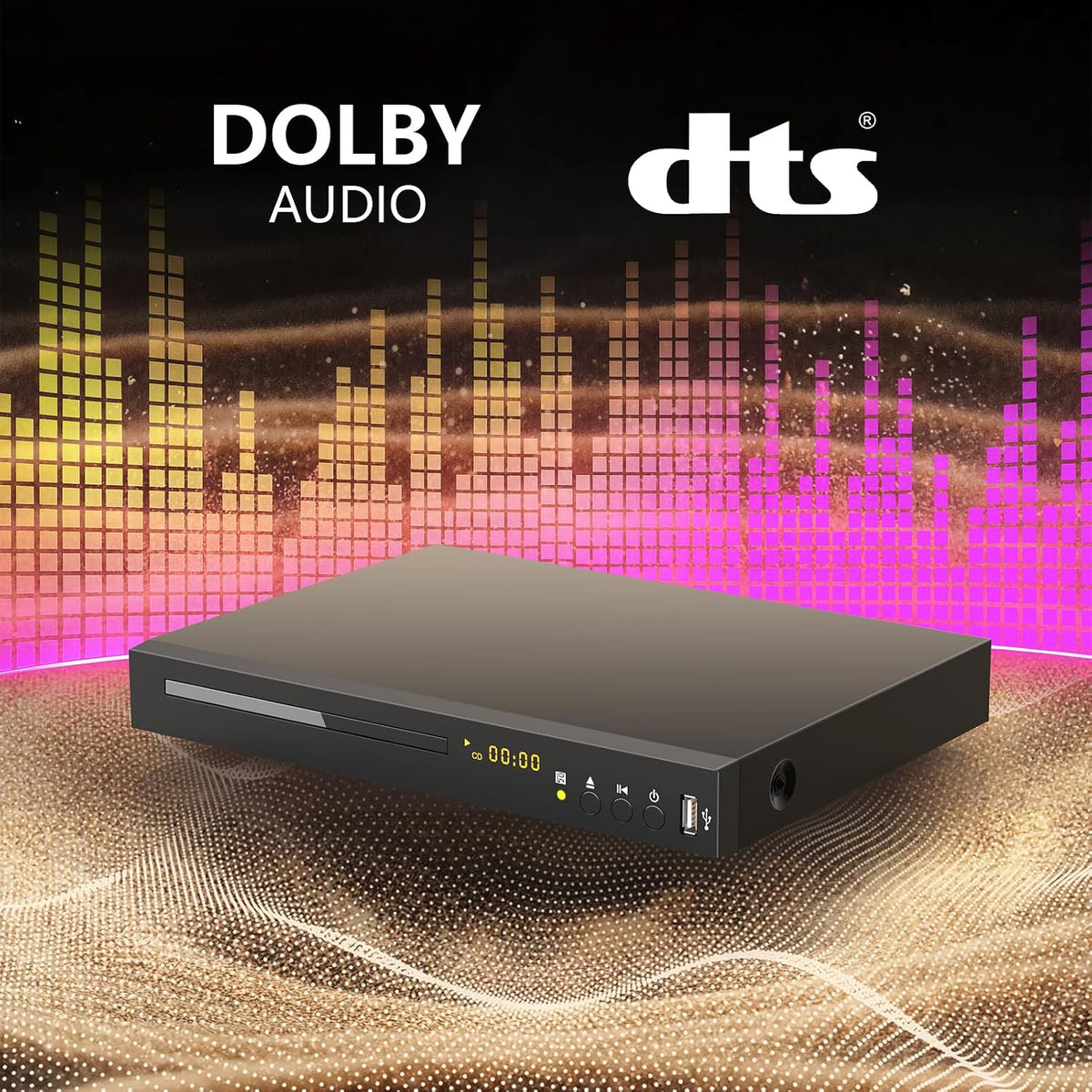 Blu Ray DVD Player Dolby Digital TrueHD/DTS and 1080P Full HD