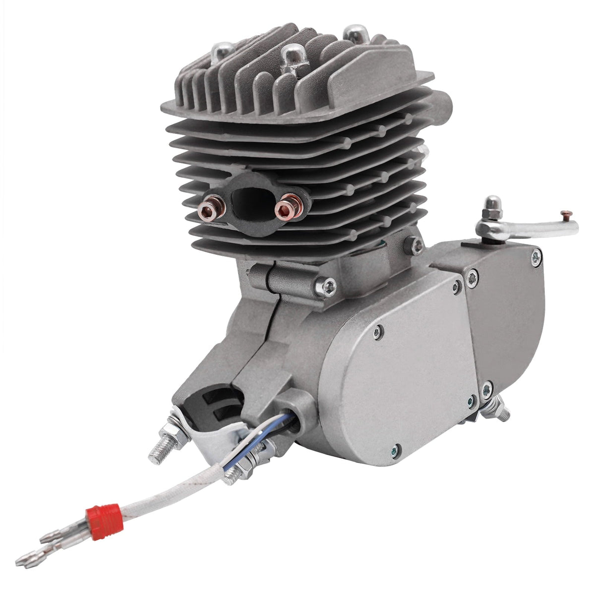 ChicHomey 80cc 2-Stroke Bicycle Engine,1.85kw 5500 RPM Gas Motor with CDI Ignition, for 26-28" V-Frame Bikes