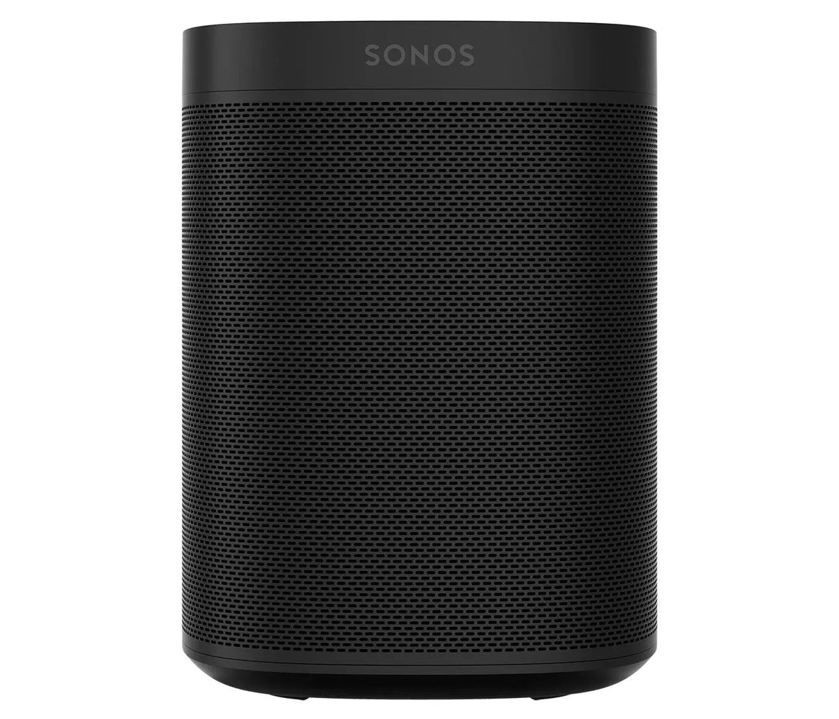 Sonos One Gen 2 Voice-Controlled Wireless Smart Speaker, Black/White