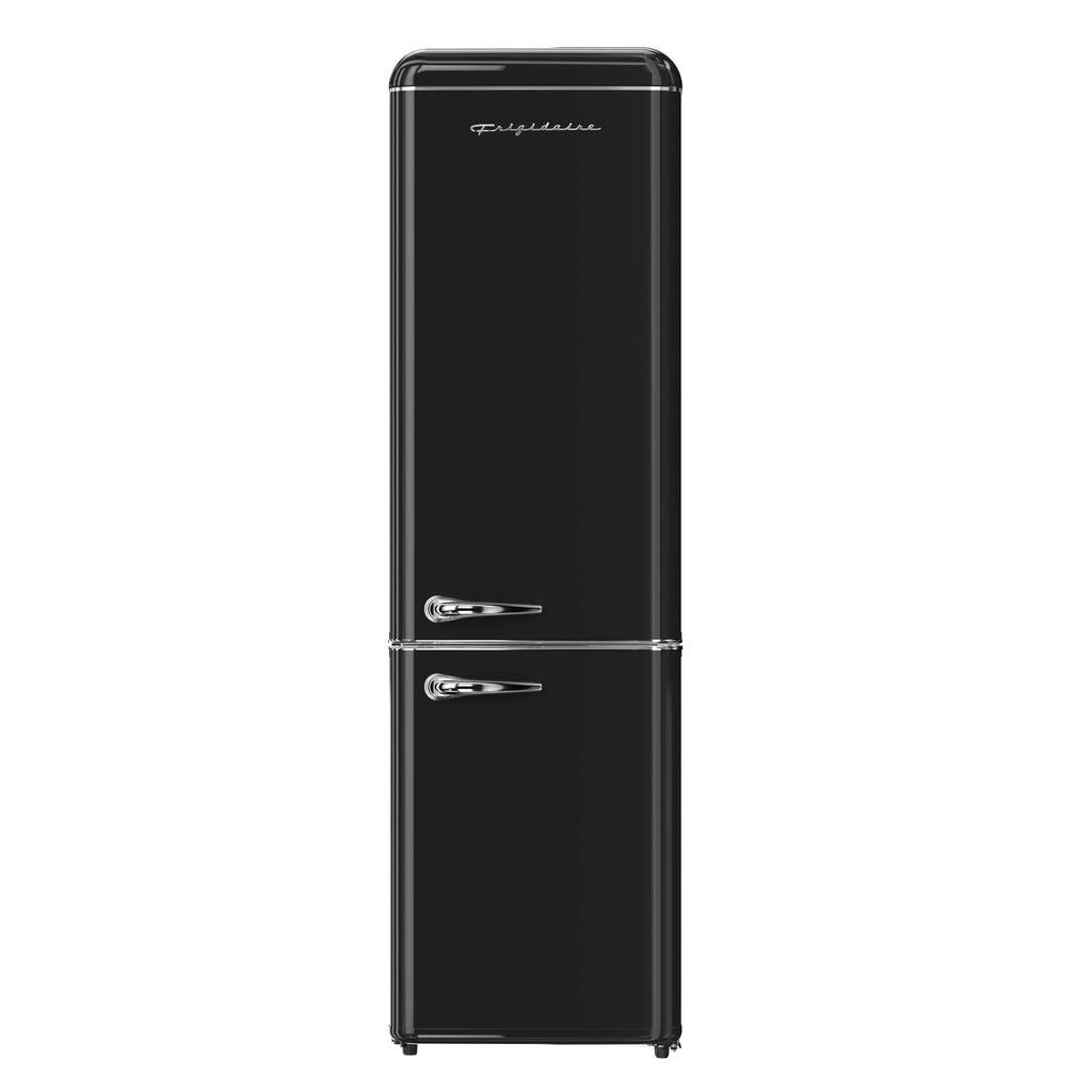 Frigidaire Bottom Mount Retro Refrigerator, 9.0 Cu. Ft., Black