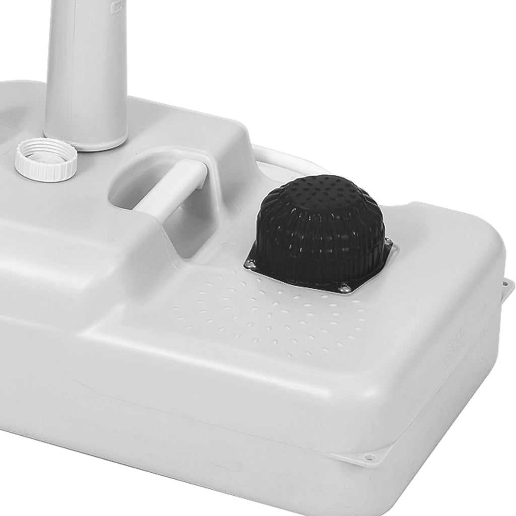 DEXTRUS 5.3 Gallon Portable Toilet and 17L Portable Camping Sink Hand Wash Basin Station & Flush Potty for Outdoor,Camping, RV Toilet