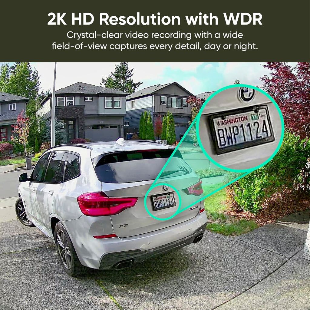 WYZE Solar Cam Pan, 2K Security Cameras Wireless Outdoor, Battery Powered