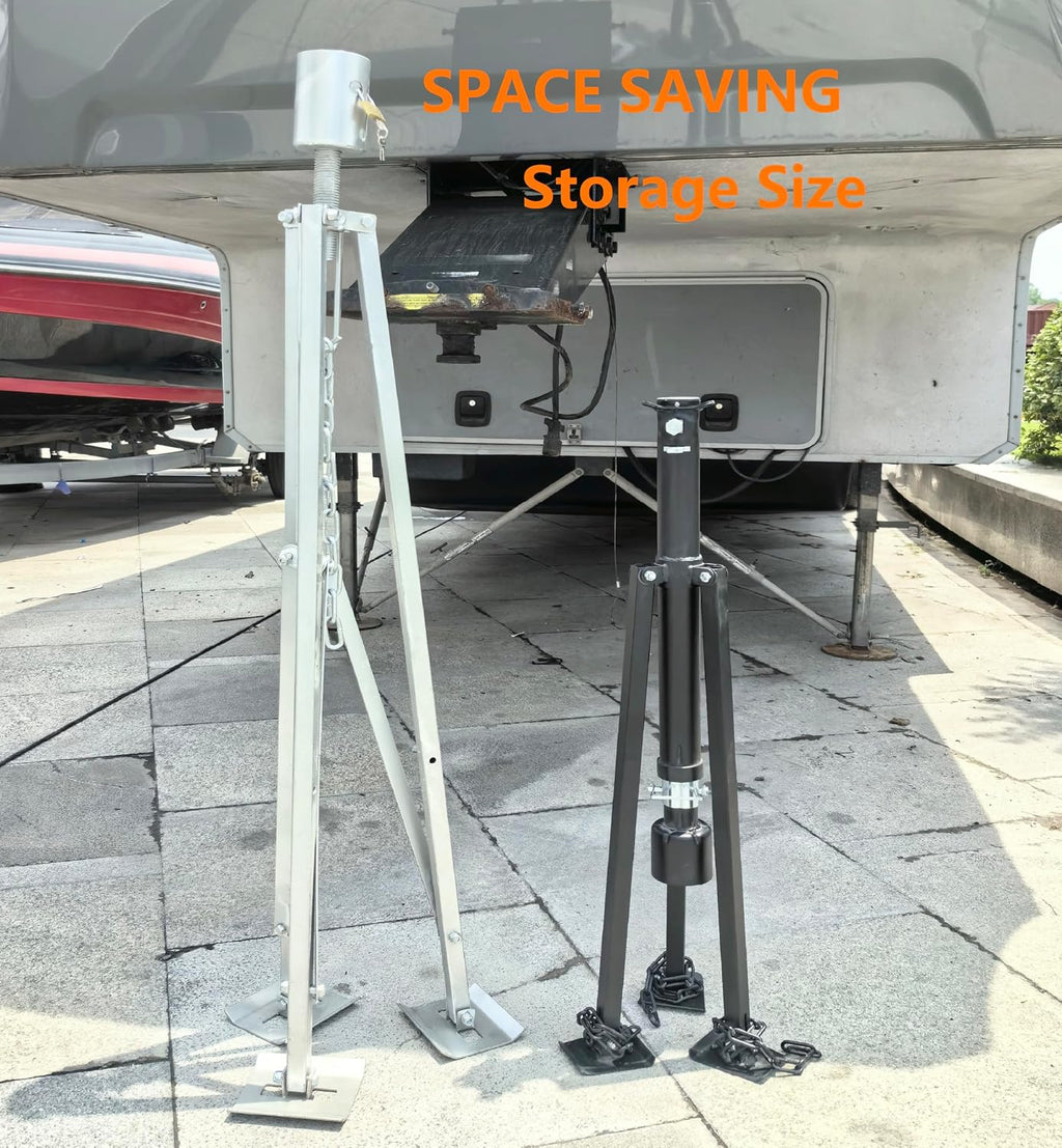 King Pin Tripod Stabilizer Jack for 5th Wheel Trailer Rv