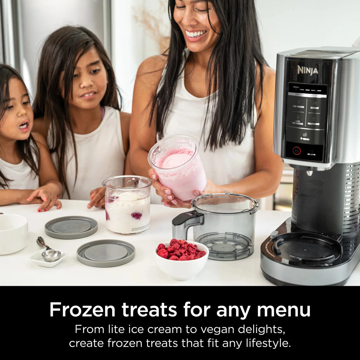 Ninja CREAMi Ice Cream Maker With 2 Pints And 5 One-Touch Programs - NC300