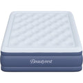 Beautyrest 17" Supreme Air Auto Shut-Off Air Mattress with Built-in SureLock Pump, California King Size, 3-Year , Supports 650 lbs, Best for Home
