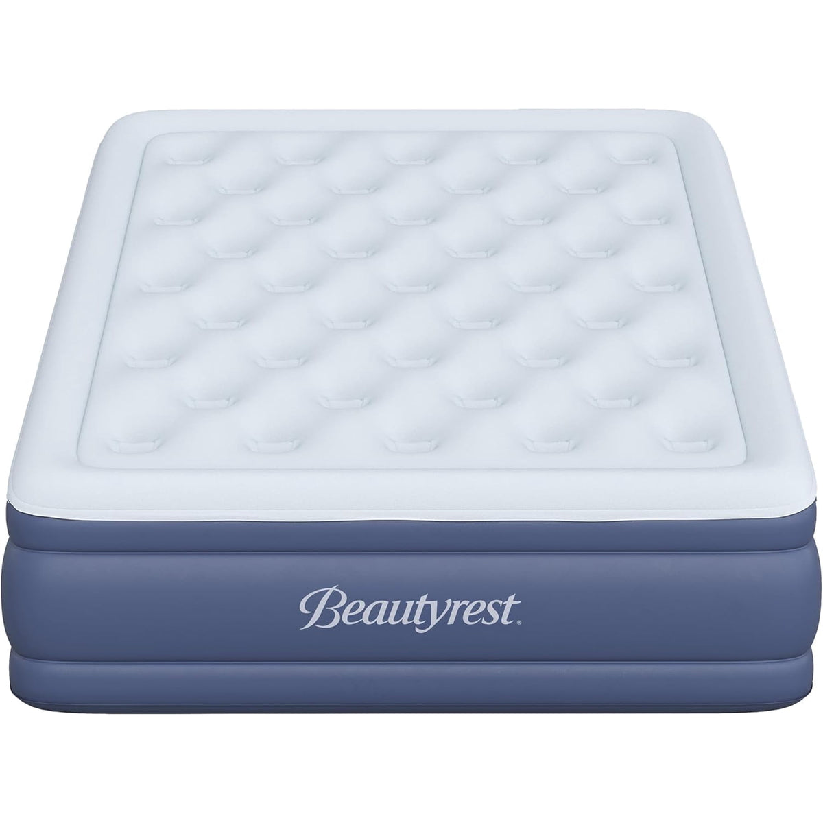 Beautyrest 17" Supreme Air Auto Shut-Off Air Mattress with Built-in SureLock Pump, California King Size, 3-Year , Supports 650 lbs, Best for Home