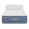 Beautyrest® LUXA REST™ 24" Queen Raised Air Mattress with Integrated Headboard, Auto Shut-Off Built-in Pump