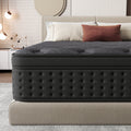 Zekbip 12 inch Queen Mattress in a Box, Hybrid Gel Memory Foam with Individually Wrapped Pocket Coils, Medium Firm, Pressure Relief, Cooling Sleep