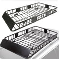 HECASA Upgrade Adjustable Roof Rack Cargo Carrier with Extension,64" x 39" x 6'' Universal, 250LBS Weight Capacity Heavy Duty Steel Car SUV ,Top
