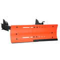 KFFKFF Adjustable Snow Plow Kit, 22-32 Inch Width, Universal Attachment for Snowblowers, Dual-Mode Operation, Detachable Design, Foldable Steel Blade