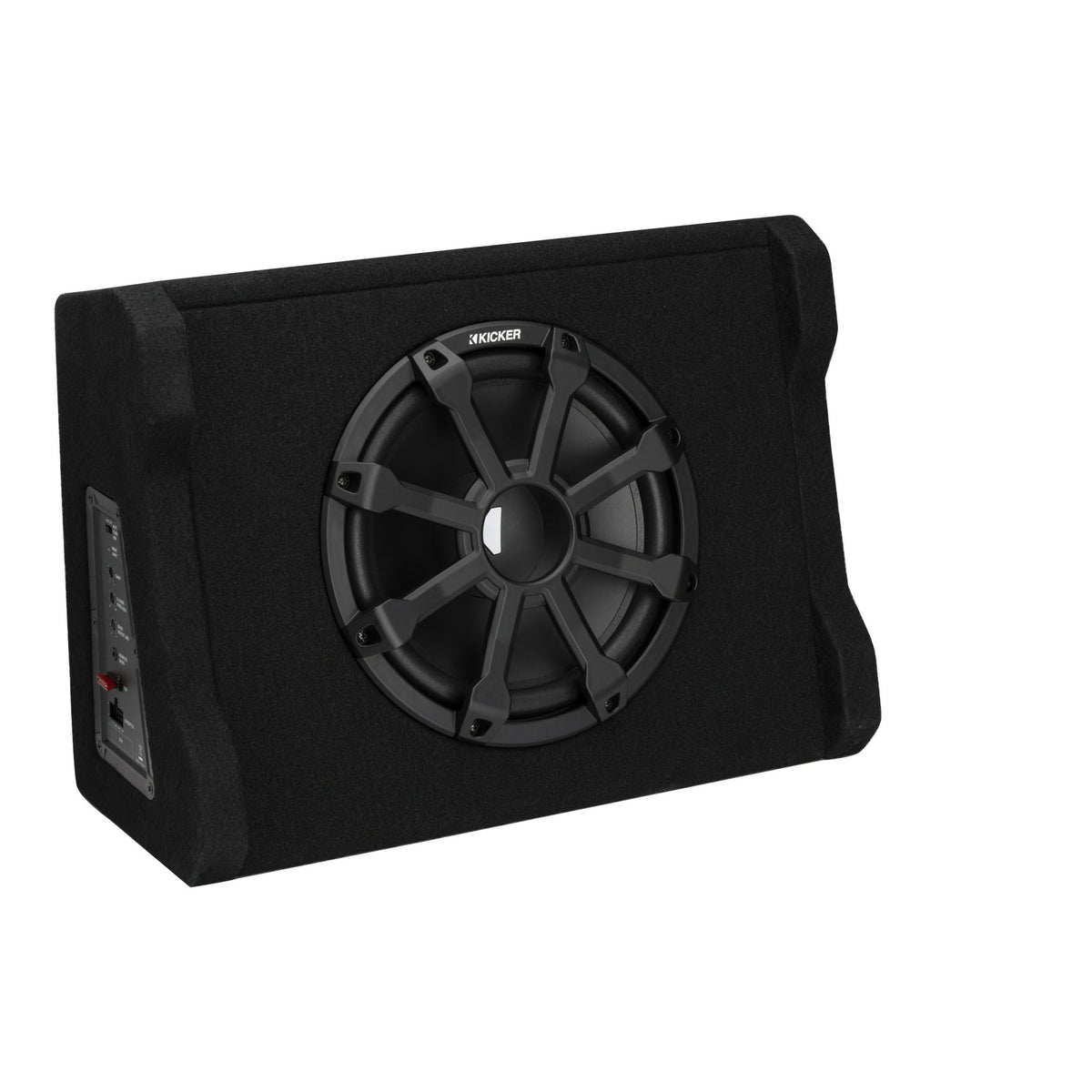 Kicker Powered Car Subwoofer 10 Inch Subwoofer Wedge-Shaped