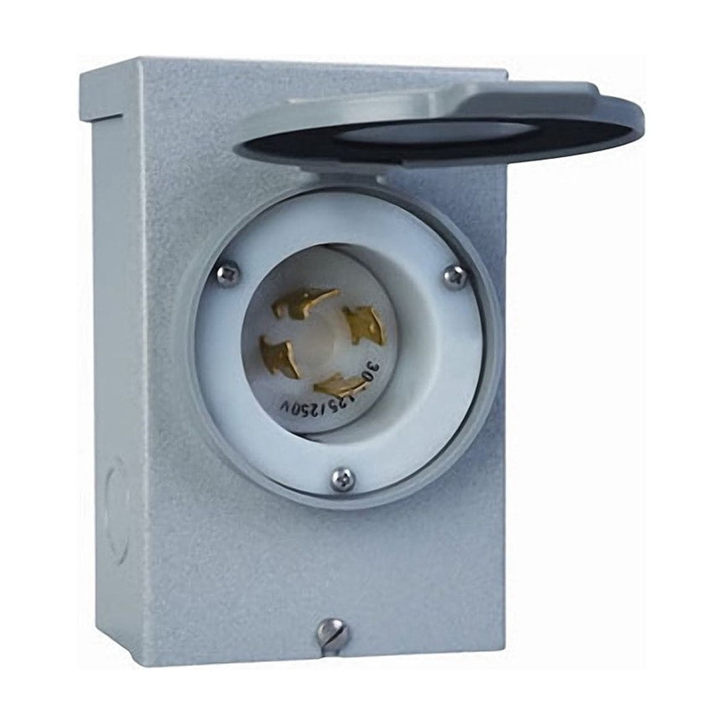 Outdoor Power Inlet Box,30 Amps PB30