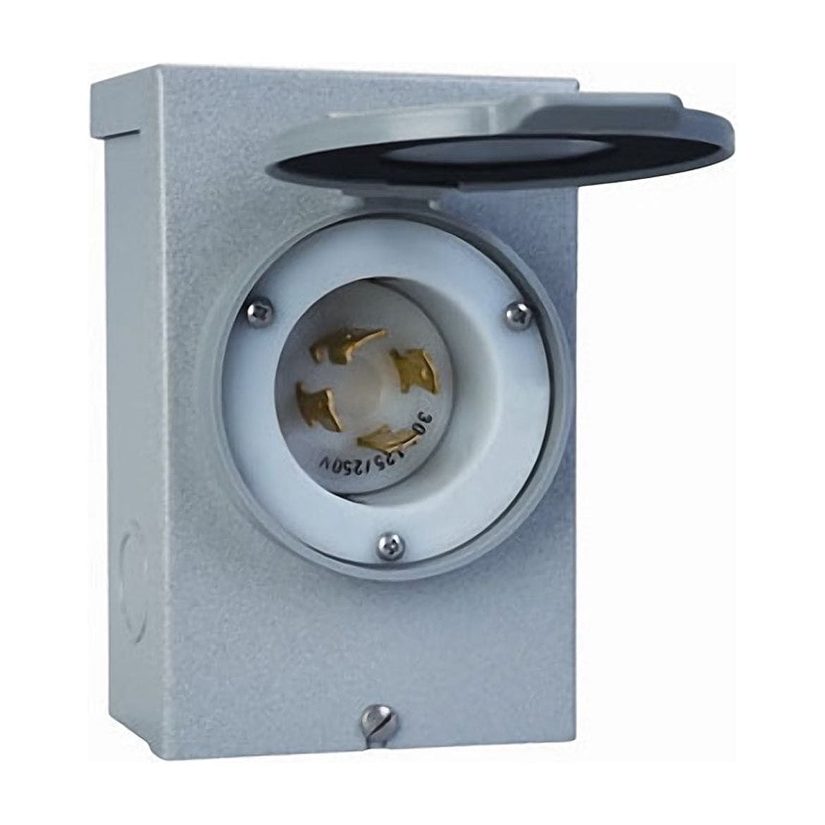 Outdoor Power Inlet Box,30 Amps PB30