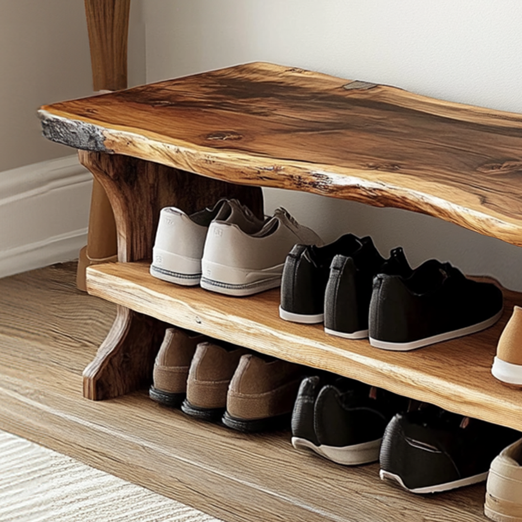 Farmhouse Entryway Bench Livingroom Furniture