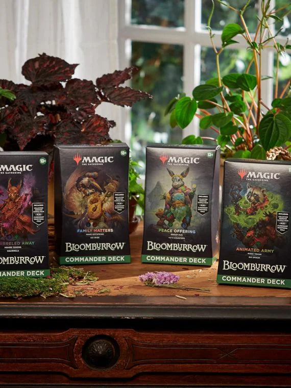Magic: The Gathering Bloomburrow Commander Deck Bundle - 4 Decks