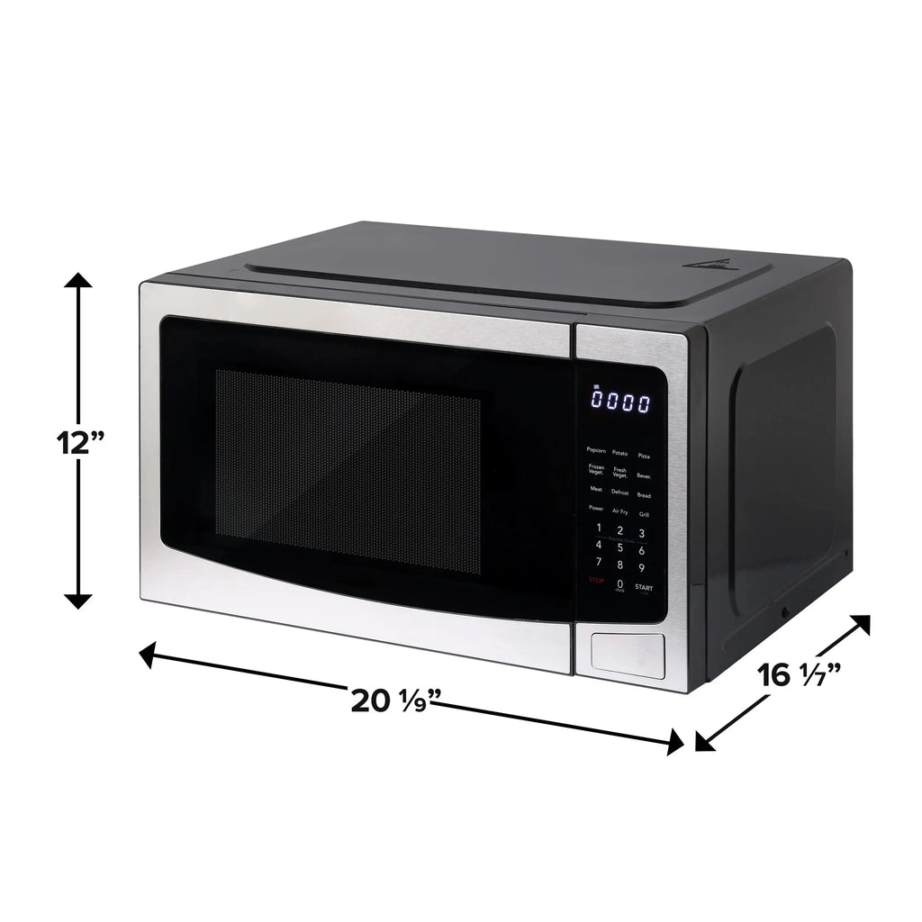 Frigidaire 3-In-1 Countertop Microwave Oven With Air Fryer And Convection, 1.1 Cu. Ft., Stainless Steel