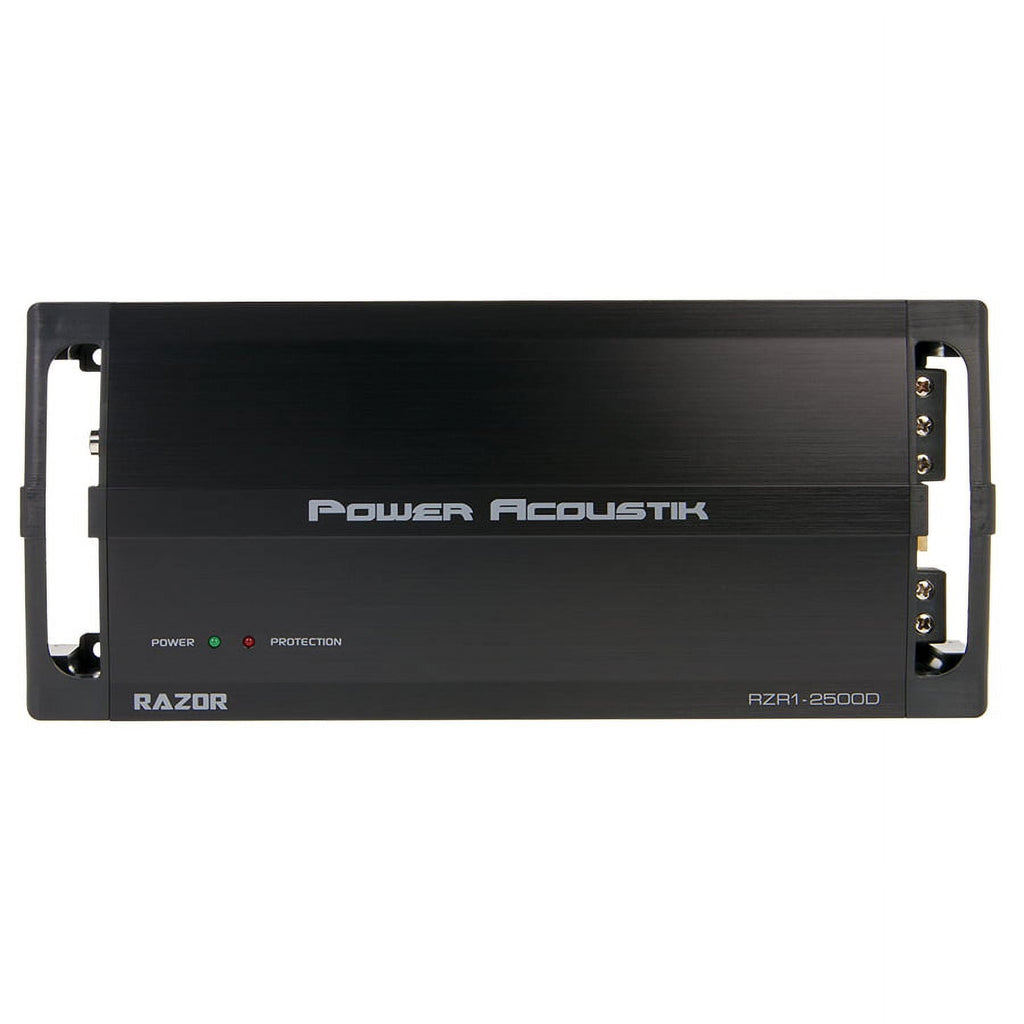 Power Acoustik 2 Ohm 2,500 Watt Max Subwoofer Amplifier (Model: RZR1-2500D)