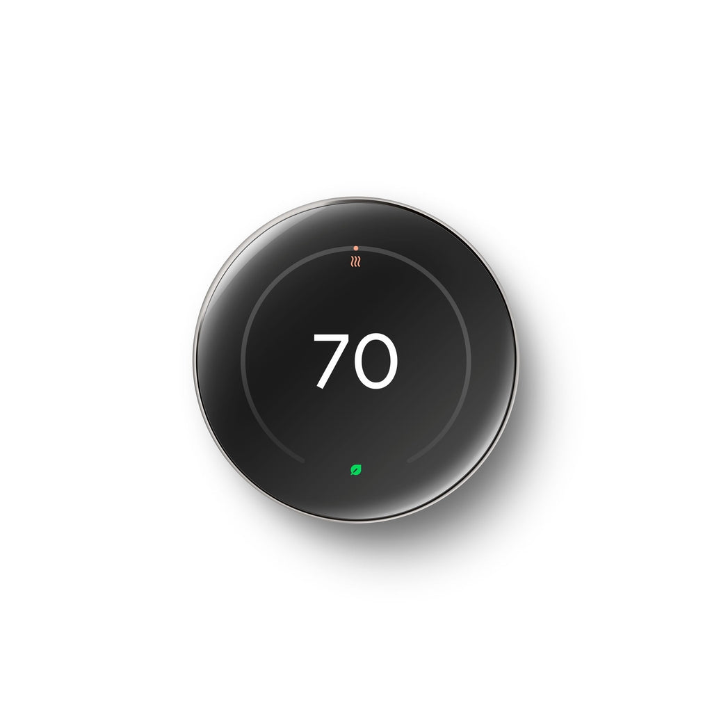 Google Nest Learning Thermostat (4th Gen) with Nest Temperature Sensor (2nd Gen) - Energy-Saving Smart Thermostat with Smart Schedule - Monitors