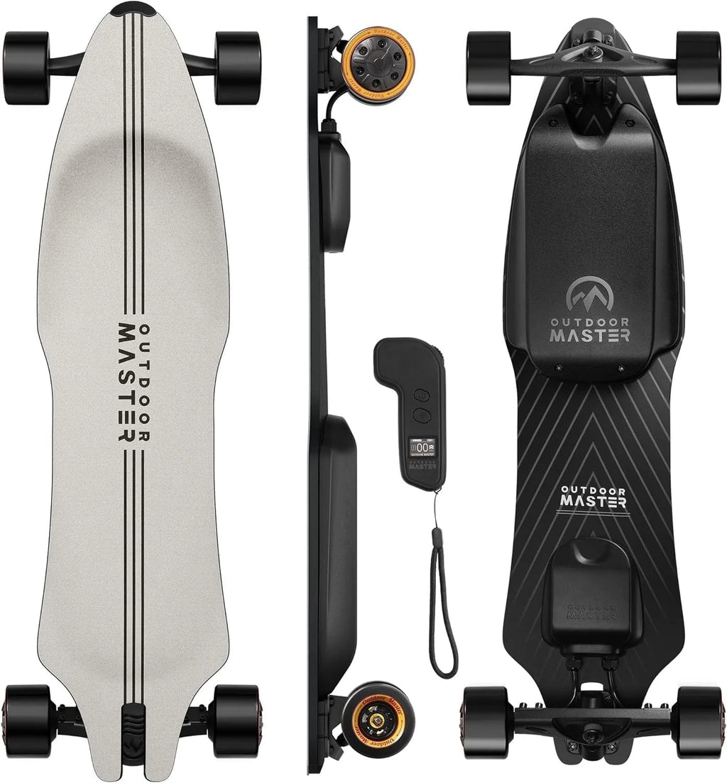 Caribou Electric Skateboard With Dual 1000W Motors, 32 MPH, 26 Mile Range