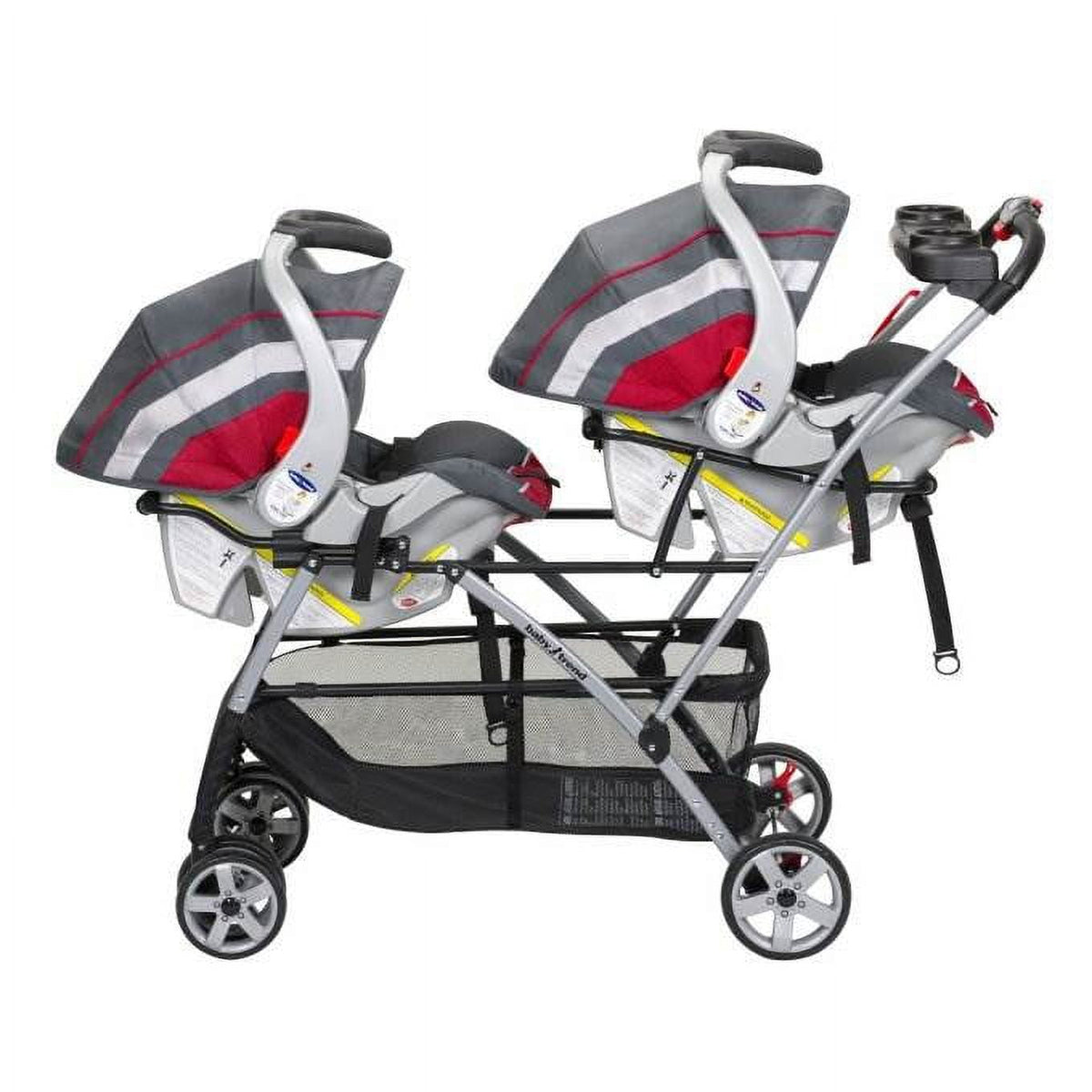 Baby Trend Snap-N-Go Universal Double Car Seat Carrier Stroller, Black