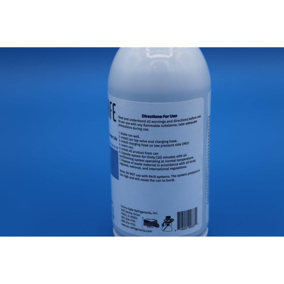 Envirosafe Arctic air for R-1234YF, R1234, r1234yf Refrigerant Support, 4 cans and a gauge