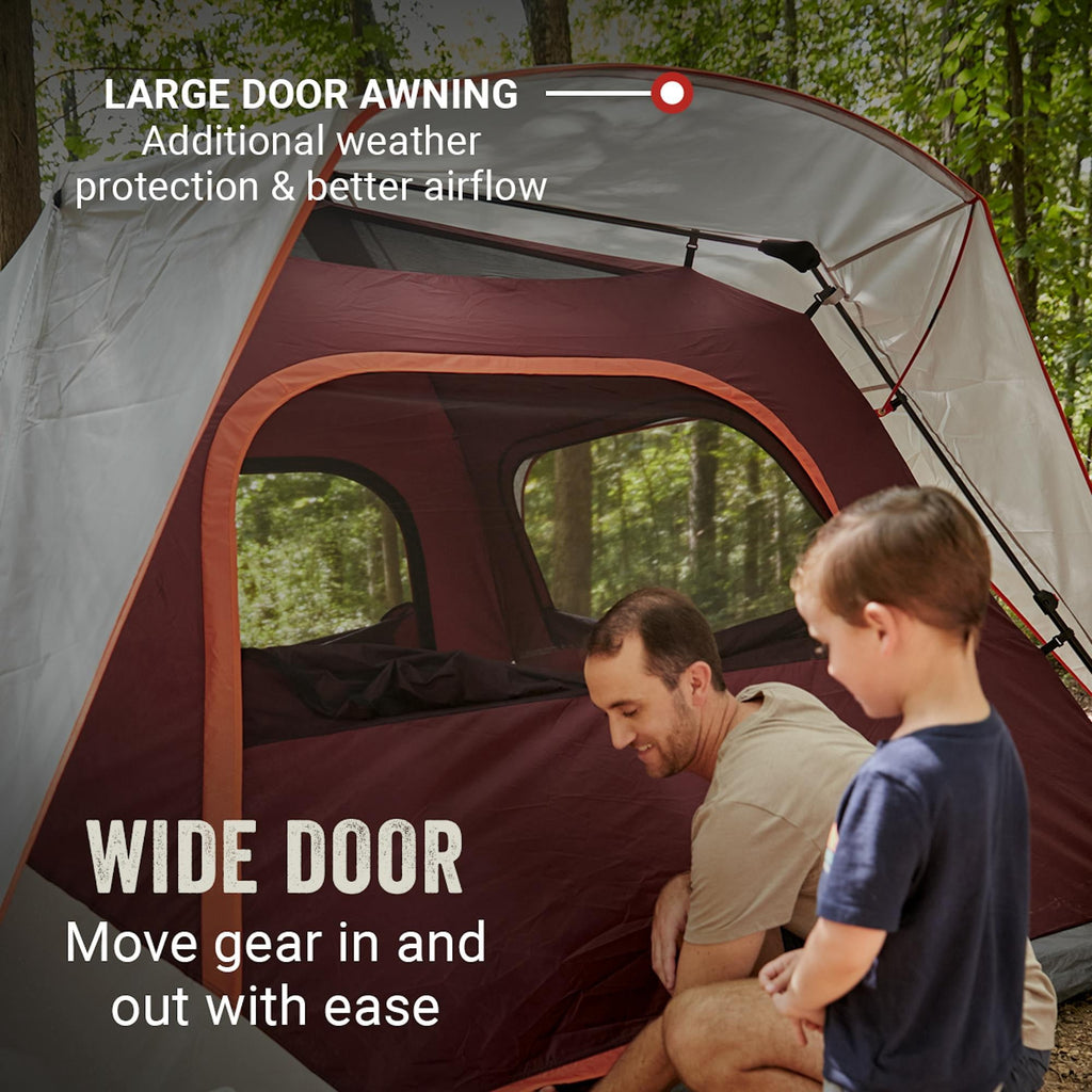 Coleman Skylodge™ 4-Person Instant Camping Tent, Blackberry