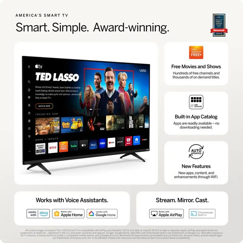 VIZIO 32 Inch Class D-Series FHD LED Smart TV - D32fM-K01