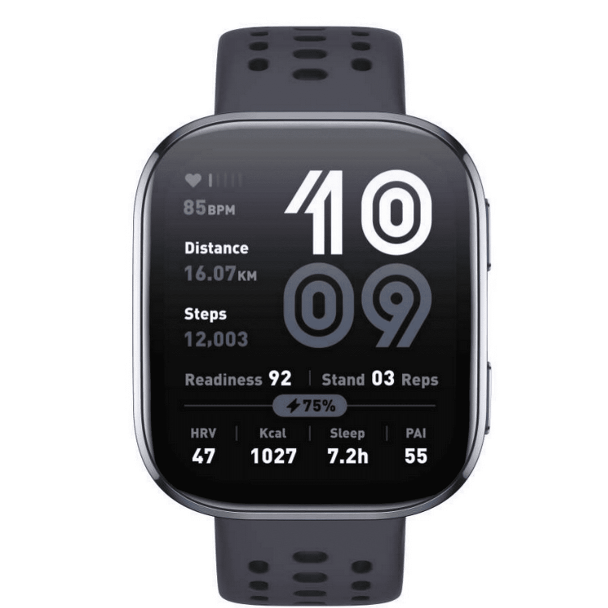 Amazfit Bip 6 Smart Watch 46mm, 14 Day Battery, 1.97" AMOLED Display, GPS & Free Maps, AI, Bluetooth Call & Text, w/Health, Fitness & Sleep Tracker