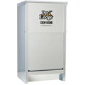 Chow Hound Automatic Dog Feeder, 50 lb Galvanized Steel - 12 x 16.25 x 28.25 in