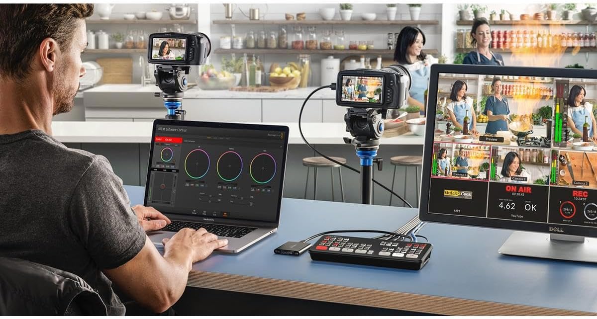 Blackmagic Design HDMI Live Stream Switcher - ATEM Mini Pro
