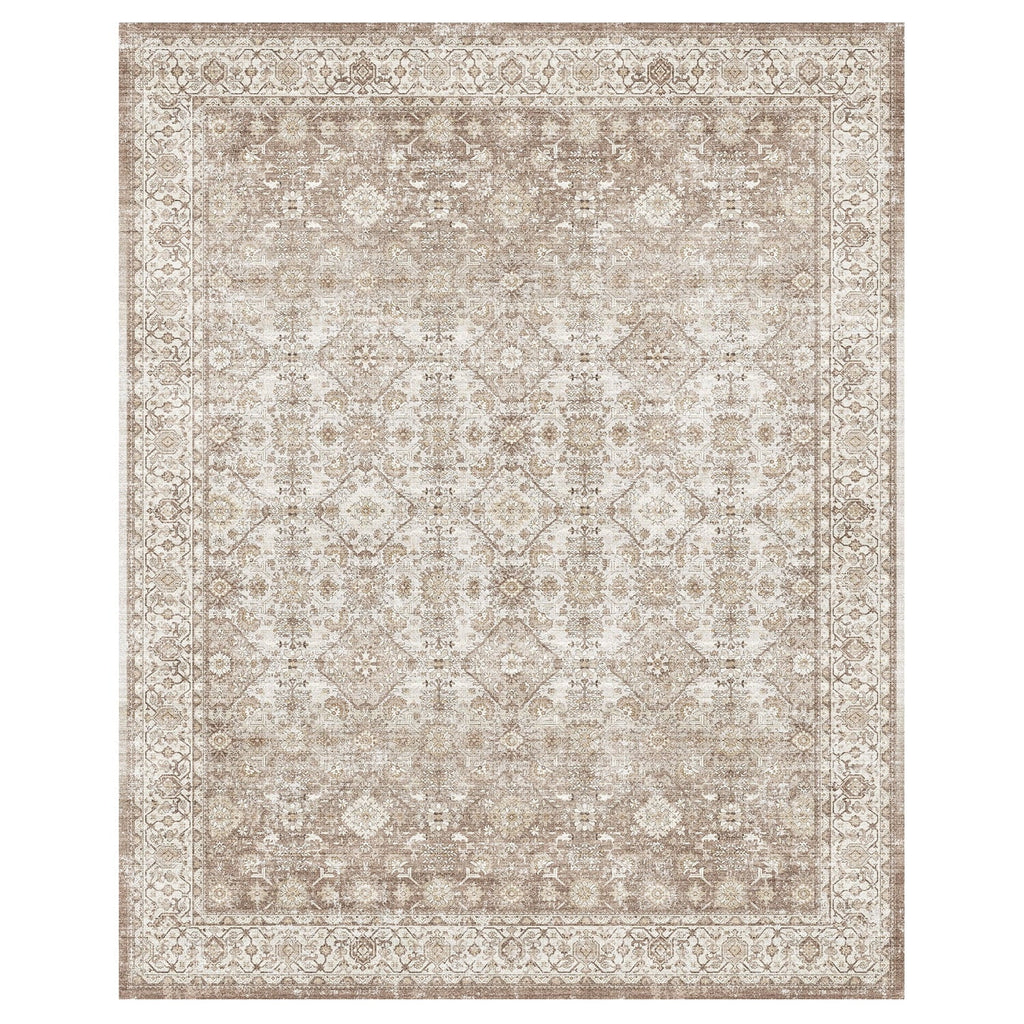 SIXHOME 8'x10' Area Rugs for Living Room Washable Rugs Ombre Vintage Floral Living Room Rug Aesthetic Carpet Soft Large Rugs for Bedroom Dining Room
