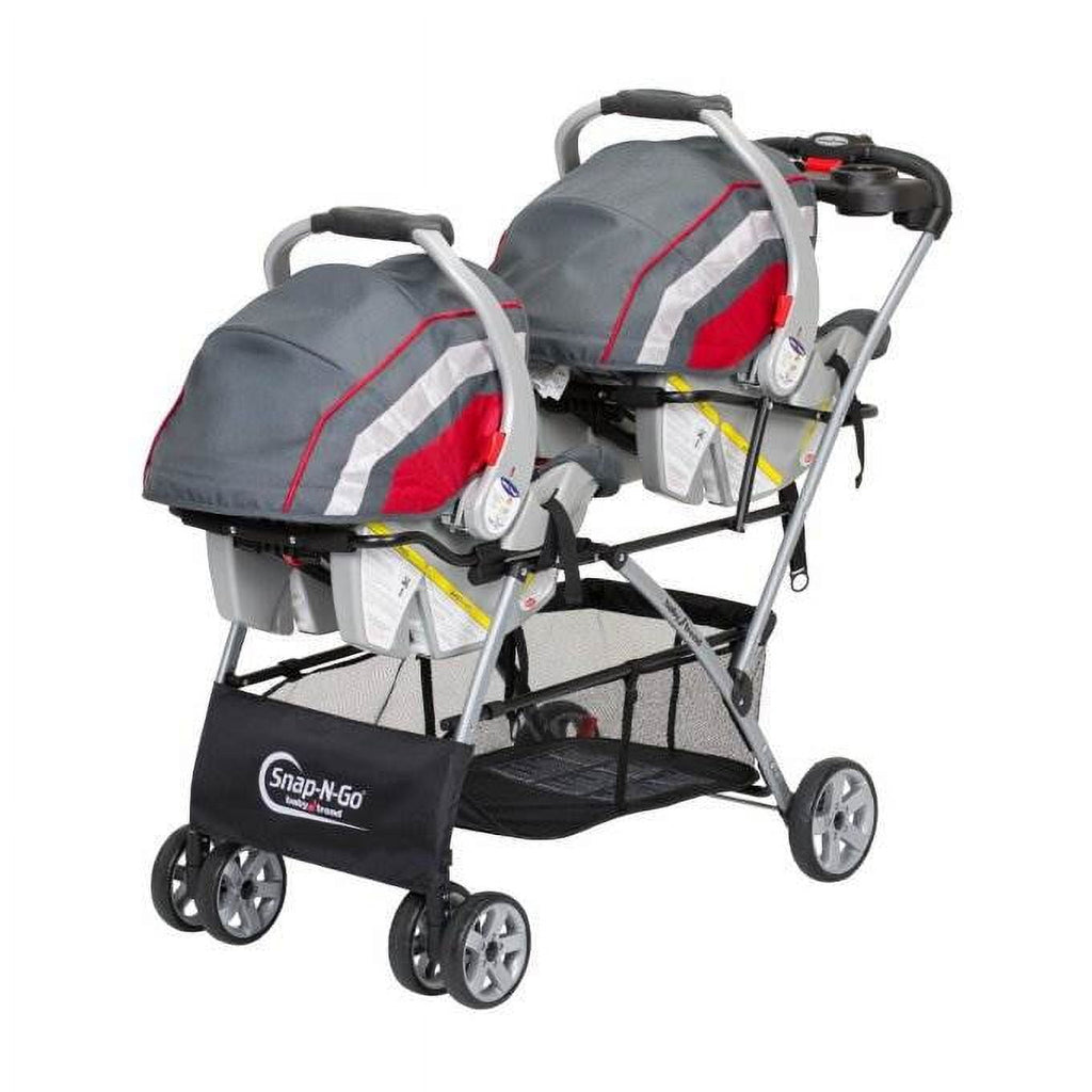 Baby Trend Snap-N-Go Universal Double Car Seat Carrier Stroller, Black