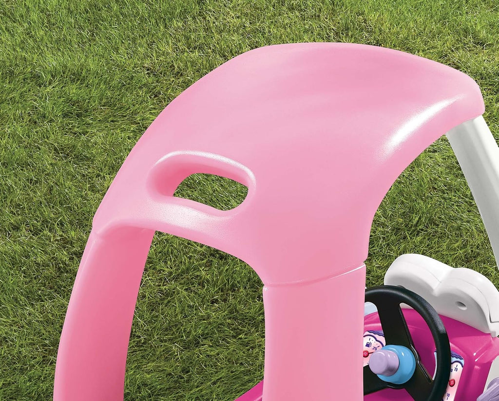 Little Tikes Princess Cozy Coupe Ride-On Toy - Toddler Car Push and Buggy Includes Working Doors, Steering Wheel, Horn, Gas Cap, Ignition Switch