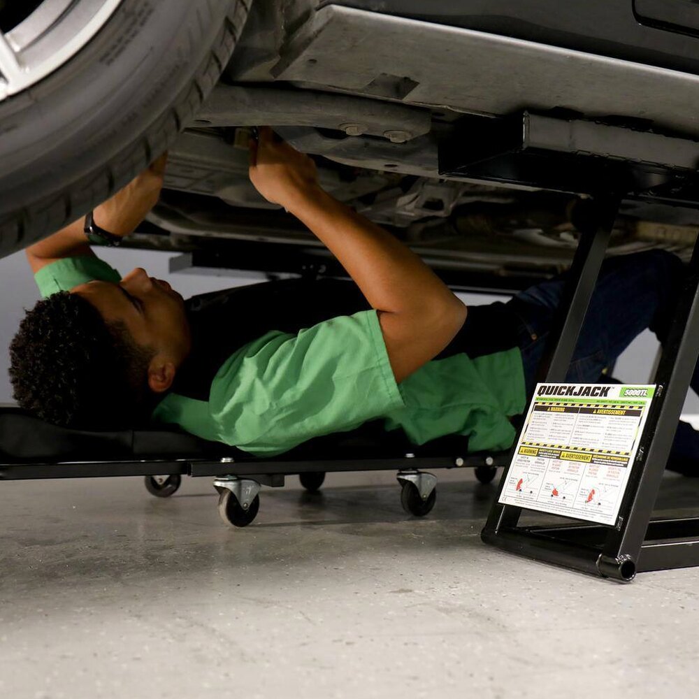 QuickJack Portable Car Lift For Trucks & SUVs, 7000 lbs Capacity, 27 inch Lift Height - 7000TL