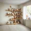 Tree Kids Bookshelf Natural Trees Handmade Baby Room Decor Gift